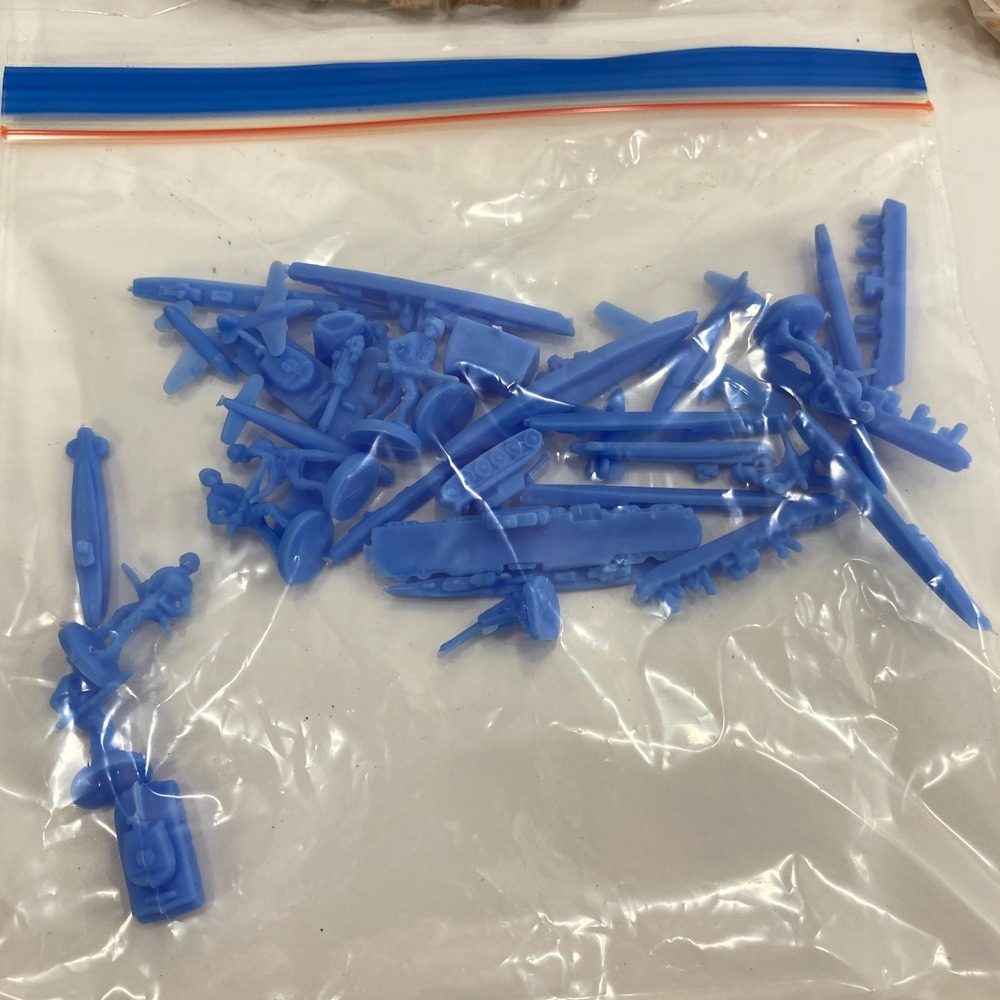 Axis‎ & Allies France Replacement Pieces Blue Units Tanks Ships Aircraft
